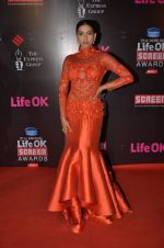Gauhar Khan at Life Ok Screen Awards red carpet in Mumbai on 14th Jan 2015